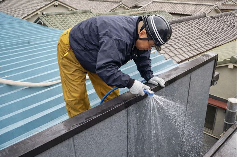 湖南市の雨漏り修理